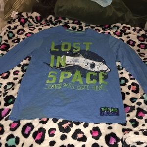 Blue Long Sleeve Shirt